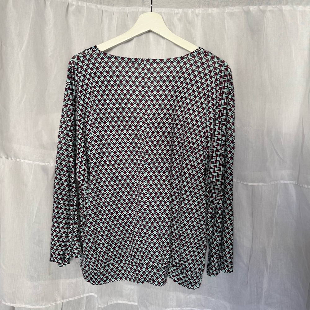 Lascana for Venus Long Sleeve V-Neck Top - Picture 7 of 7